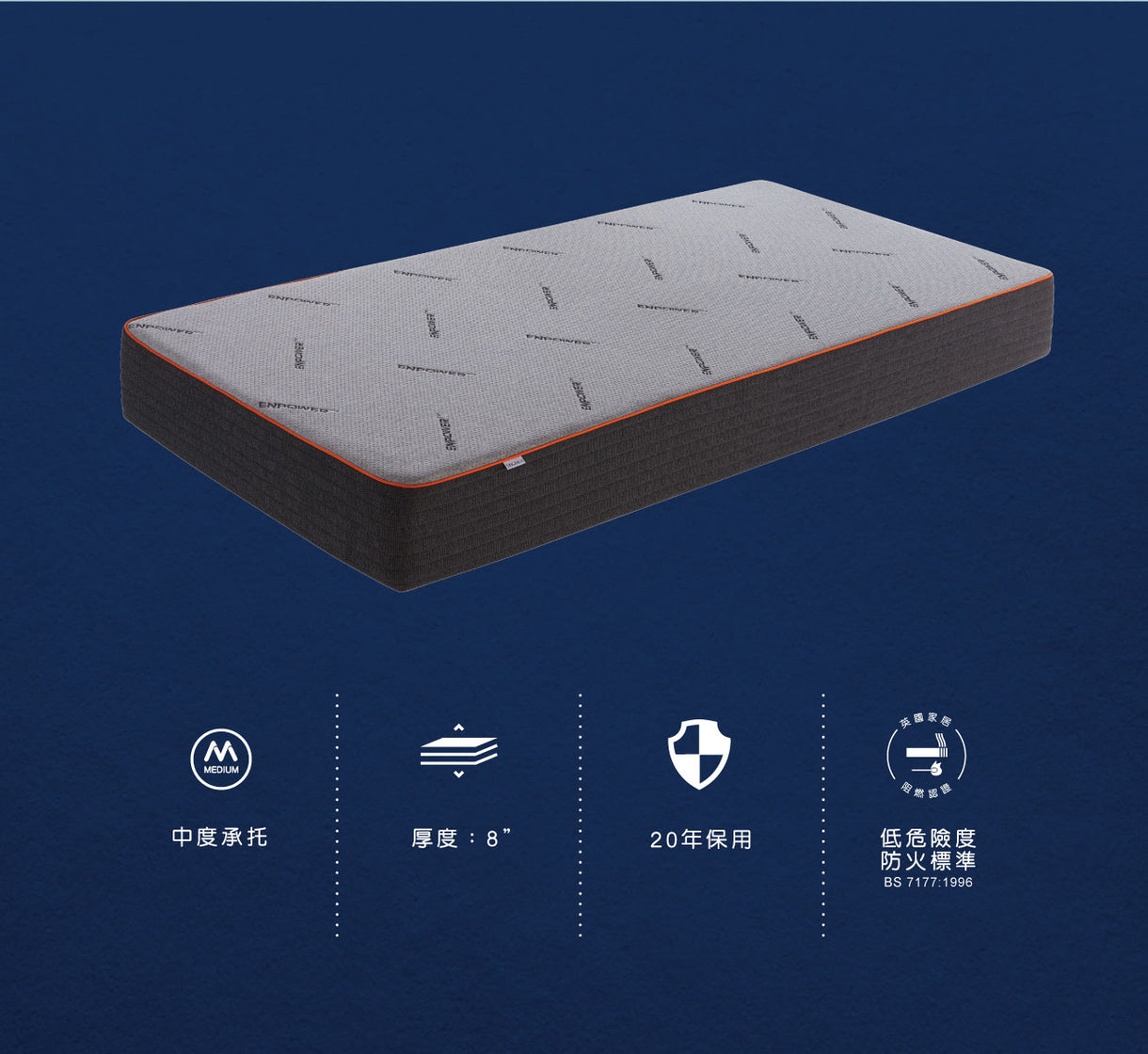 SILVER ION CEO ENPOWER® CUBE床褥