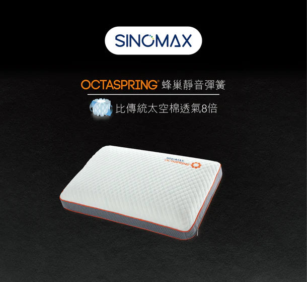 OCTASPRING® 蜂巢彈簧舒壓枕X100